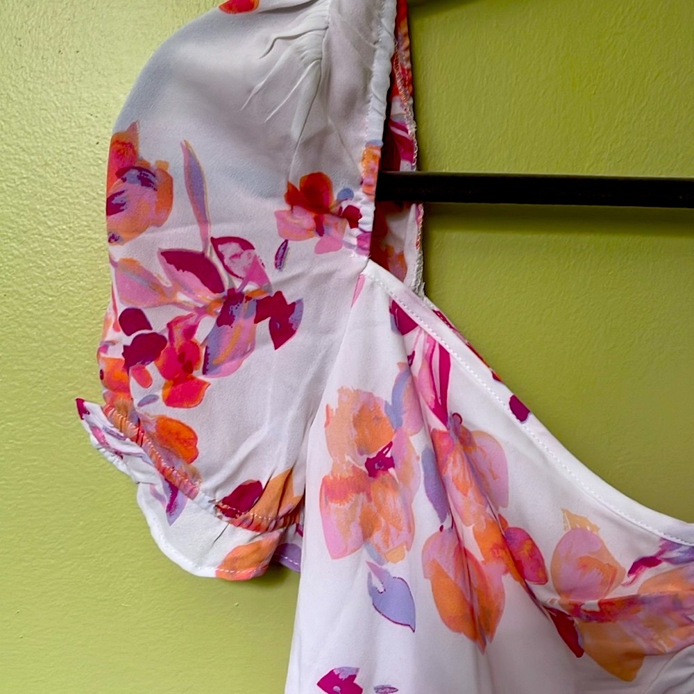 Cupshe nwt mini floral dress